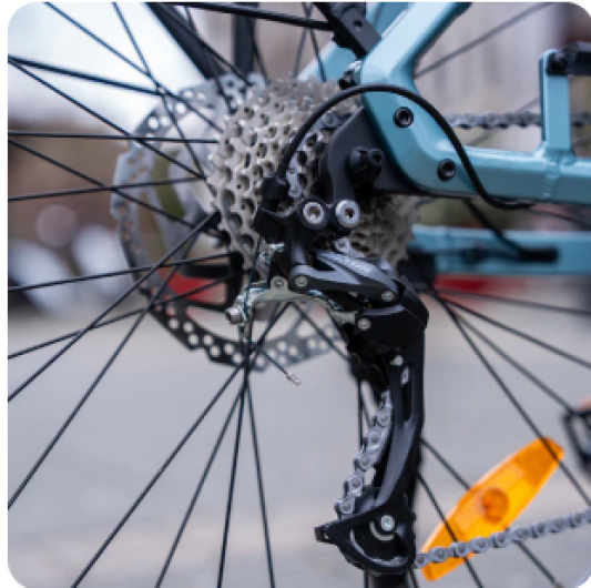 E-Bike Kemoway P7, 110NM, 720WH, blau